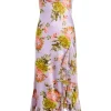 Faded Chrysanthemum Raya Dress