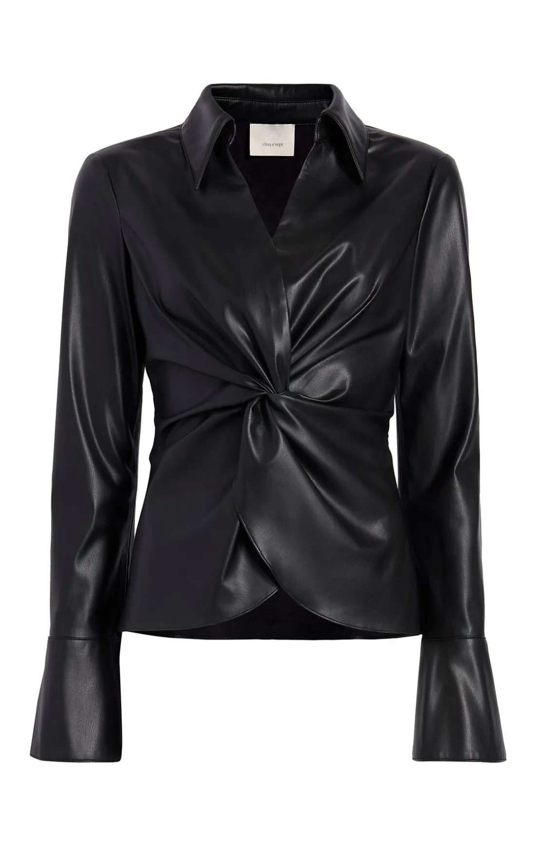 Faux Leather Mckenna Top