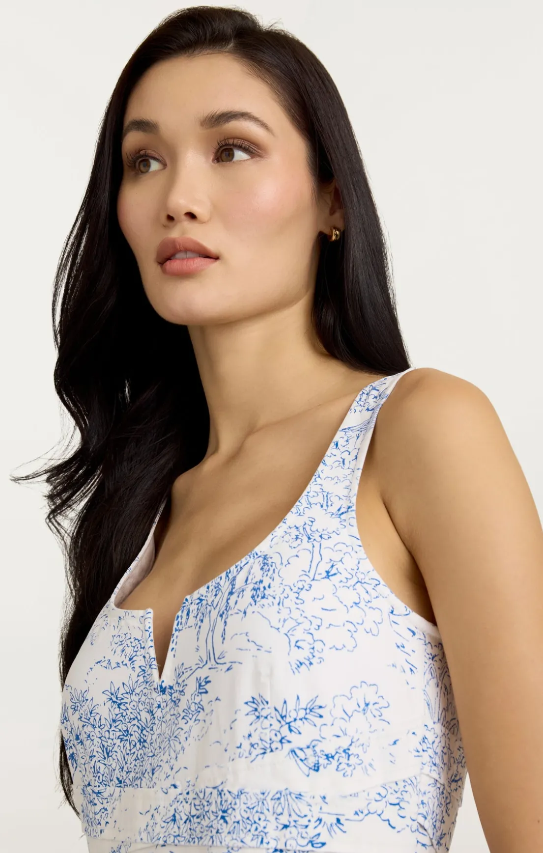 Garden Toile Ebba Dress