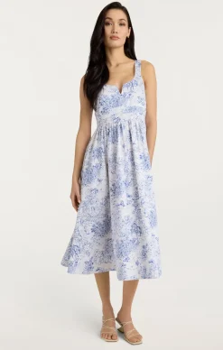 Garden Toile Ebba Dress