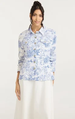 Garden Toile Scrunched Canyon Jacket