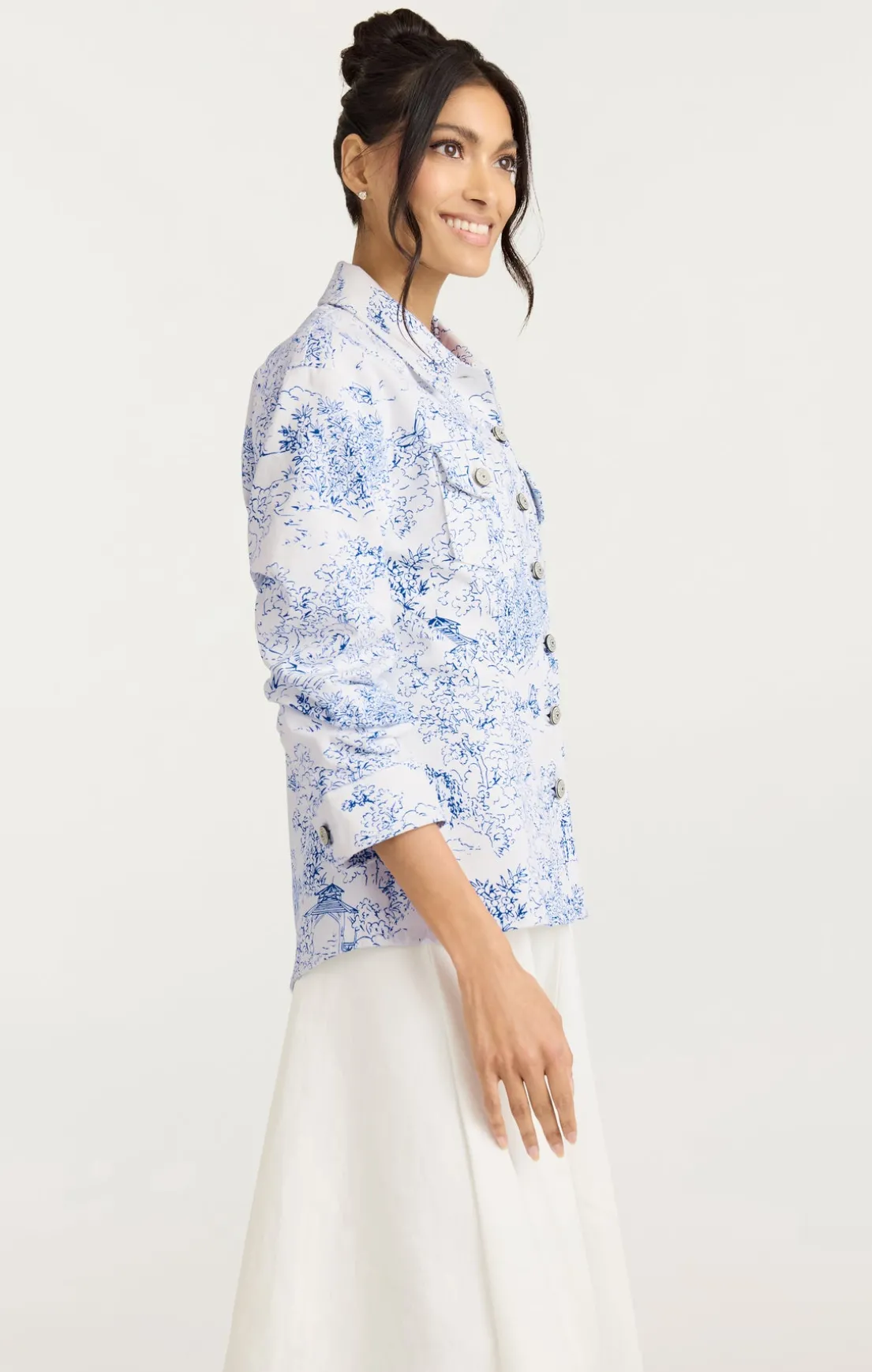 Garden Toile Scrunched Canyon Jacket