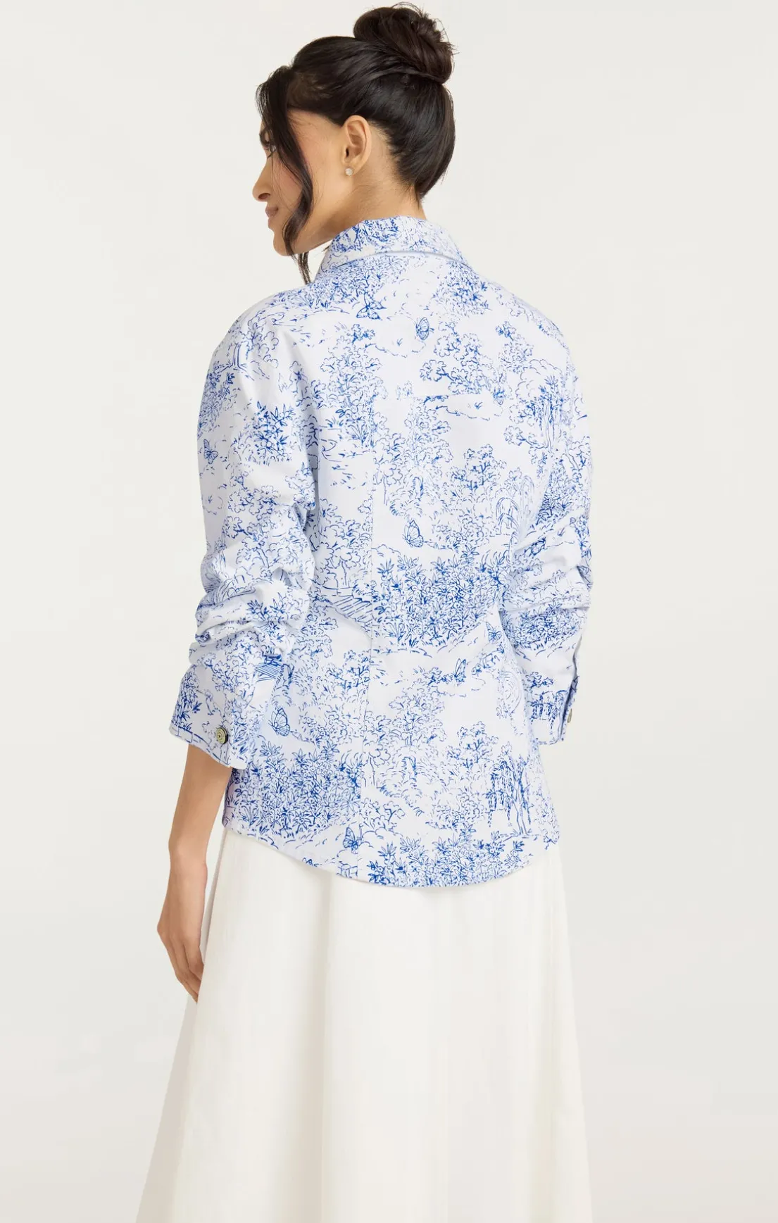 Garden Toile Scrunched Canyon Jacket