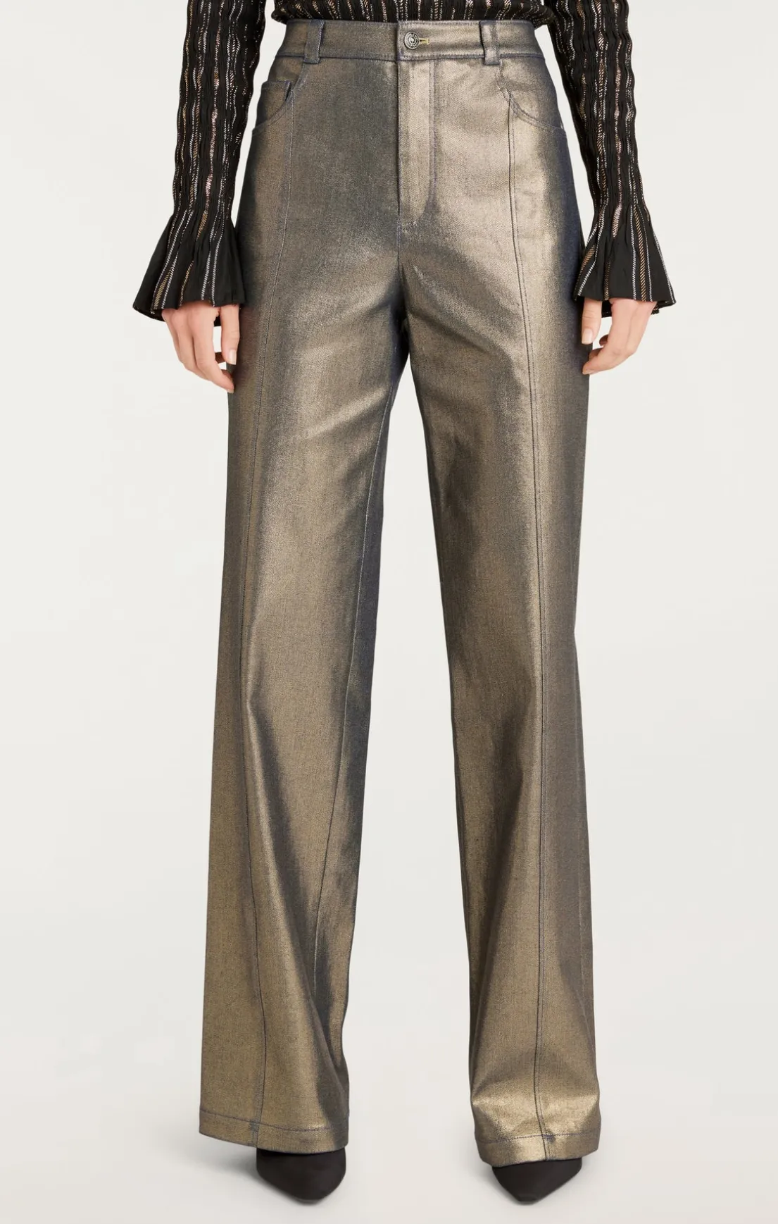 Gold Coated Francine Pant