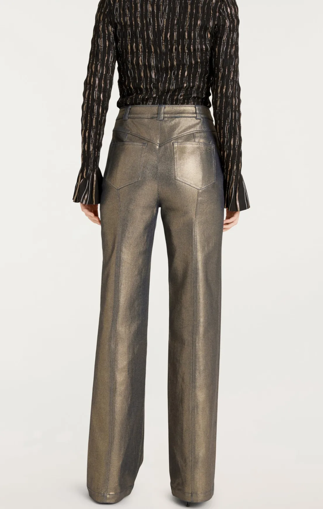 Gold Coated Francine Pant