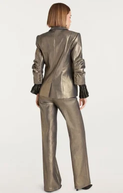 Gold Coated Khloe Blazer
