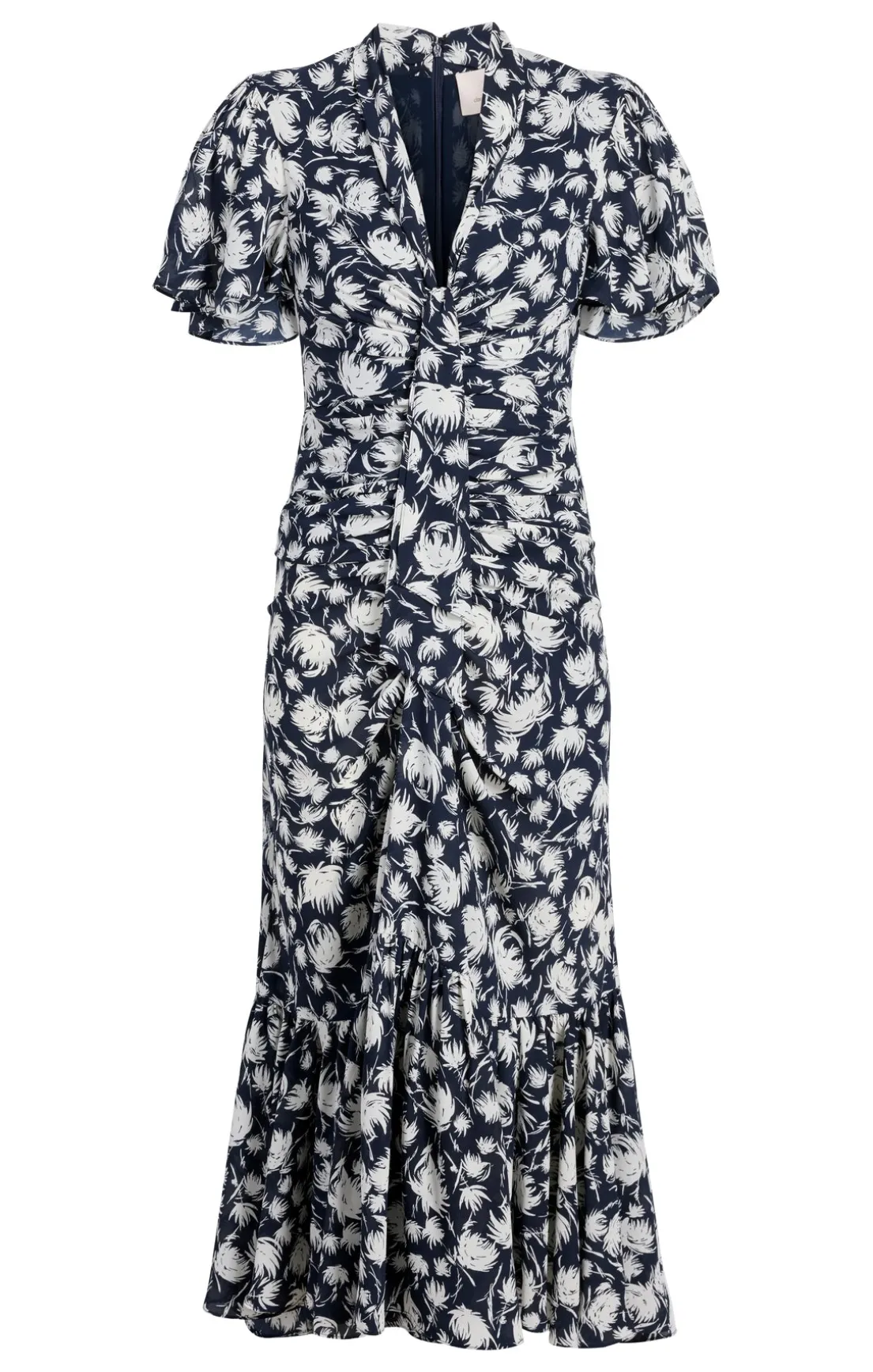Graphic Floral Peeta Dress