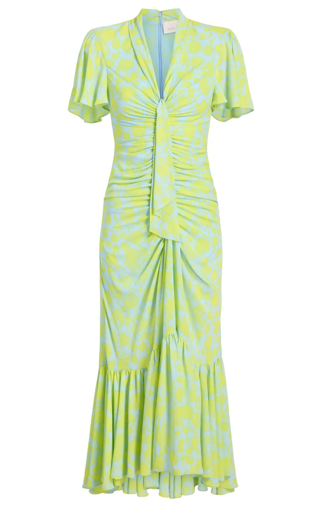 Graphic Floral Peeta Dress