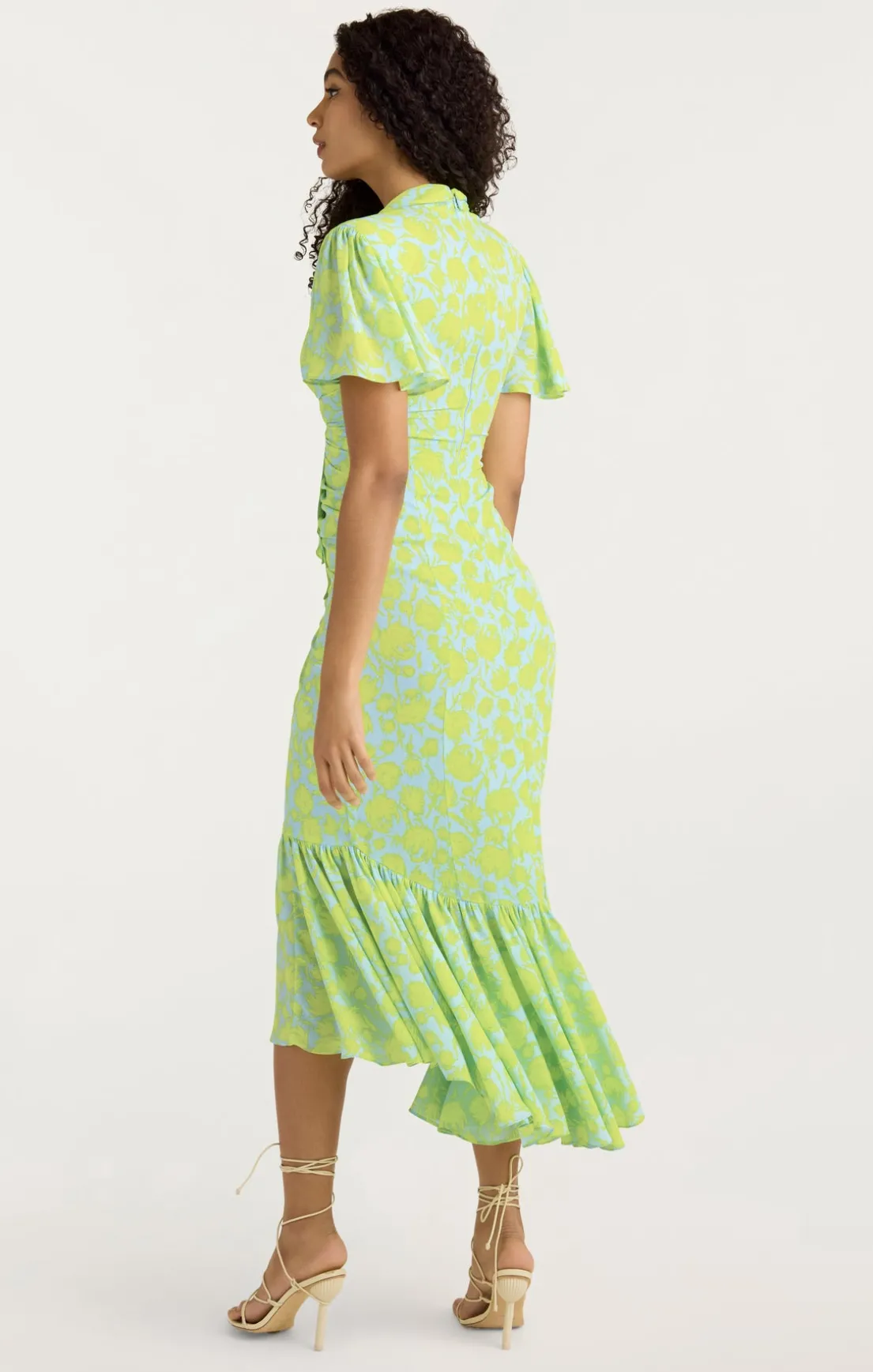 Graphic Floral Peeta Dress