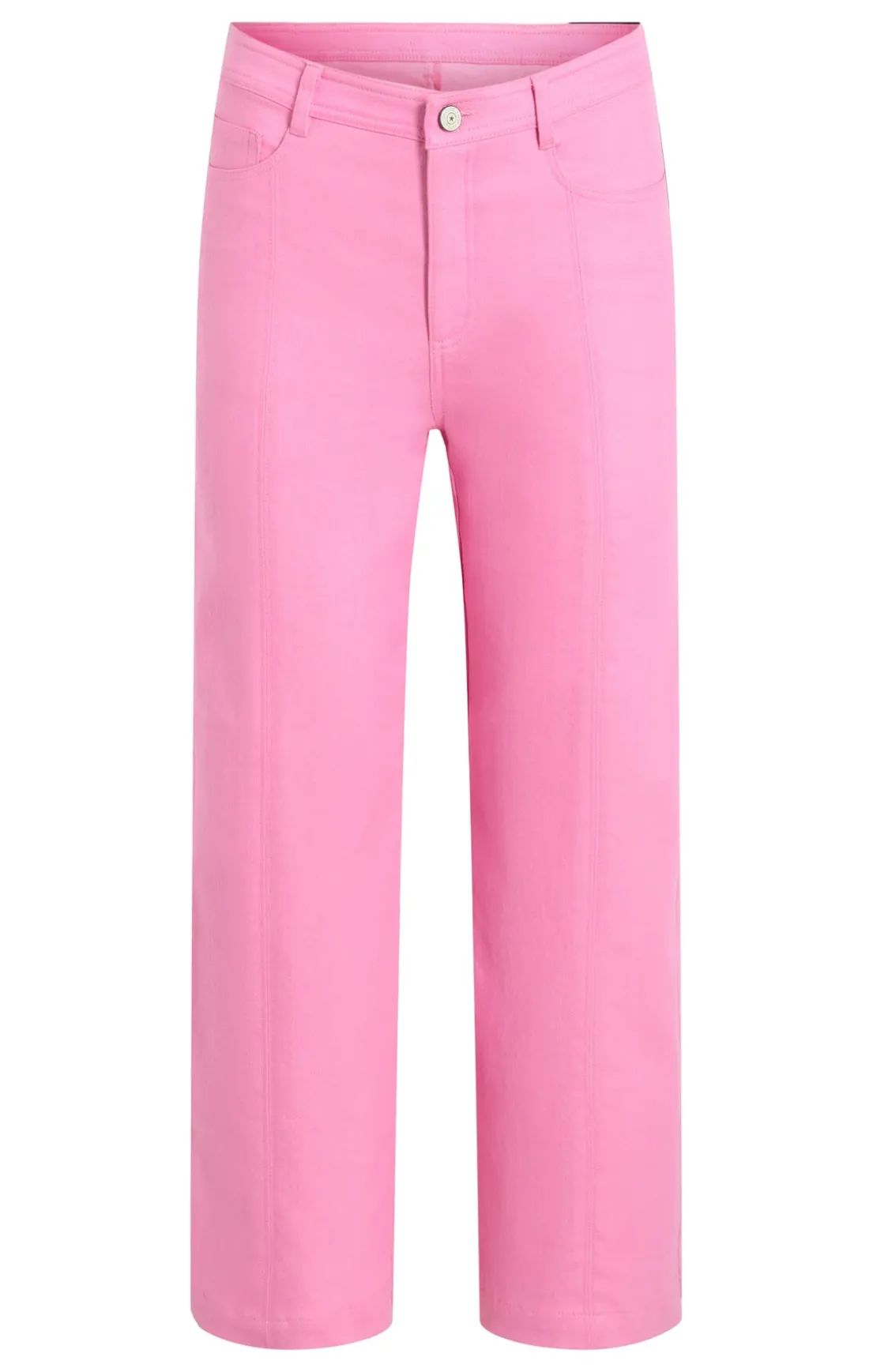Heart Embroidery Cropped Verona Pant