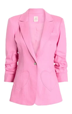 Heart Embroidery Louisa Blazer