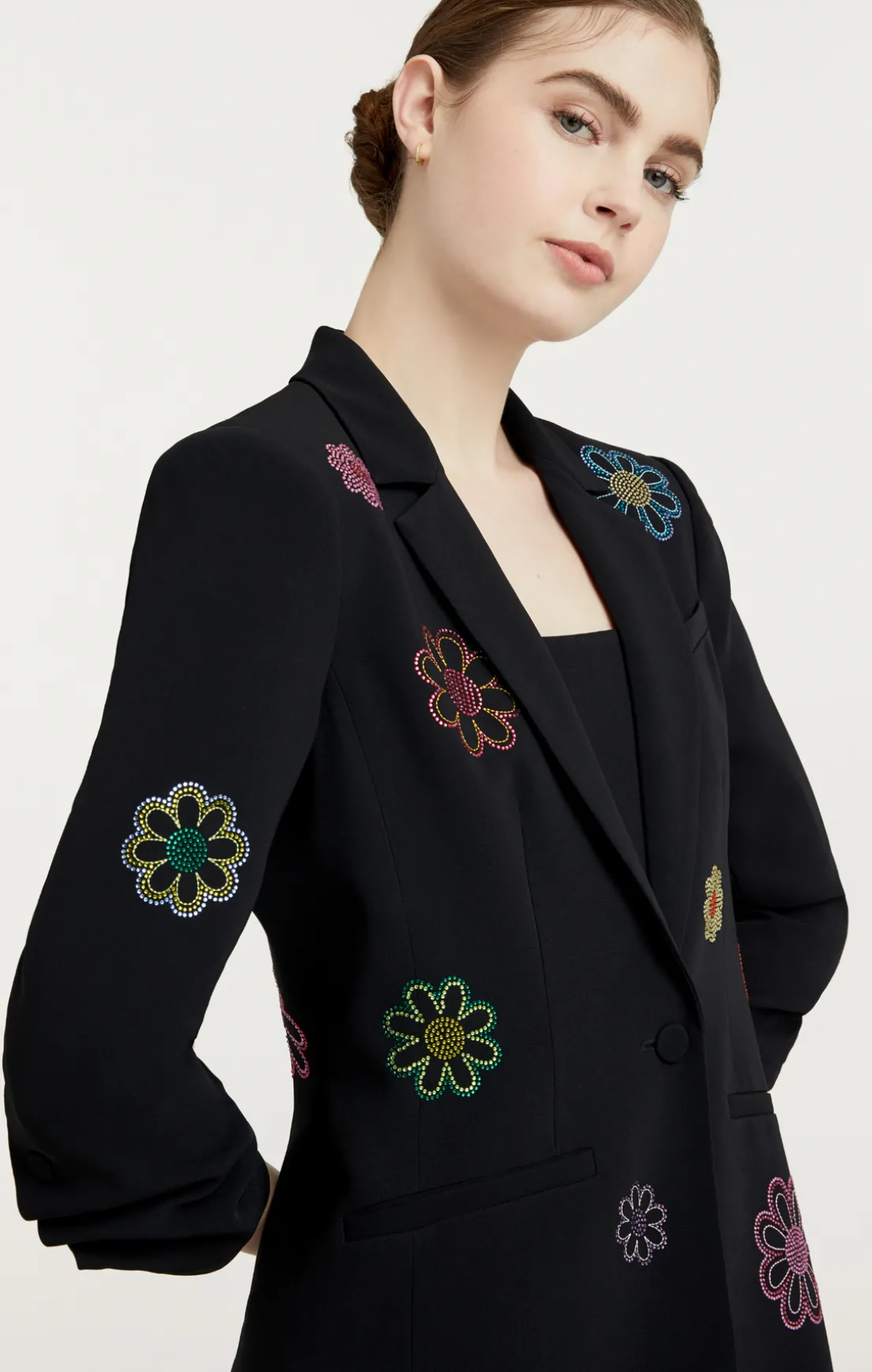 Heatset Daisies Khloe Blazer