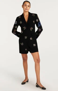 Heatset Pansy Garden Long Sleeve Joel Dress