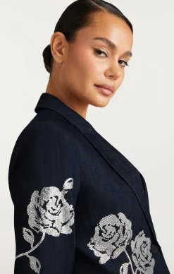 Heatset Roses Cheyenne Blazer