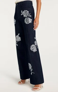 Heatset Roses Francine Pant