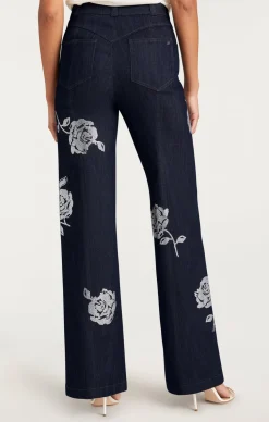 Heatset Roses Francine Pant