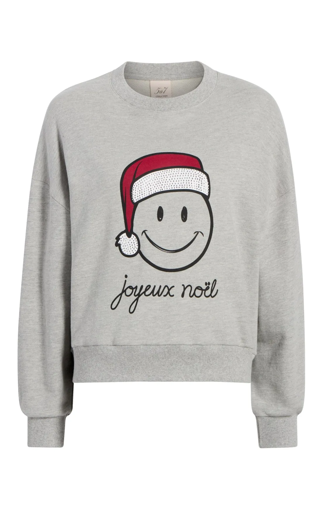 Heatset Smiley Joyeux Brandy Pullover