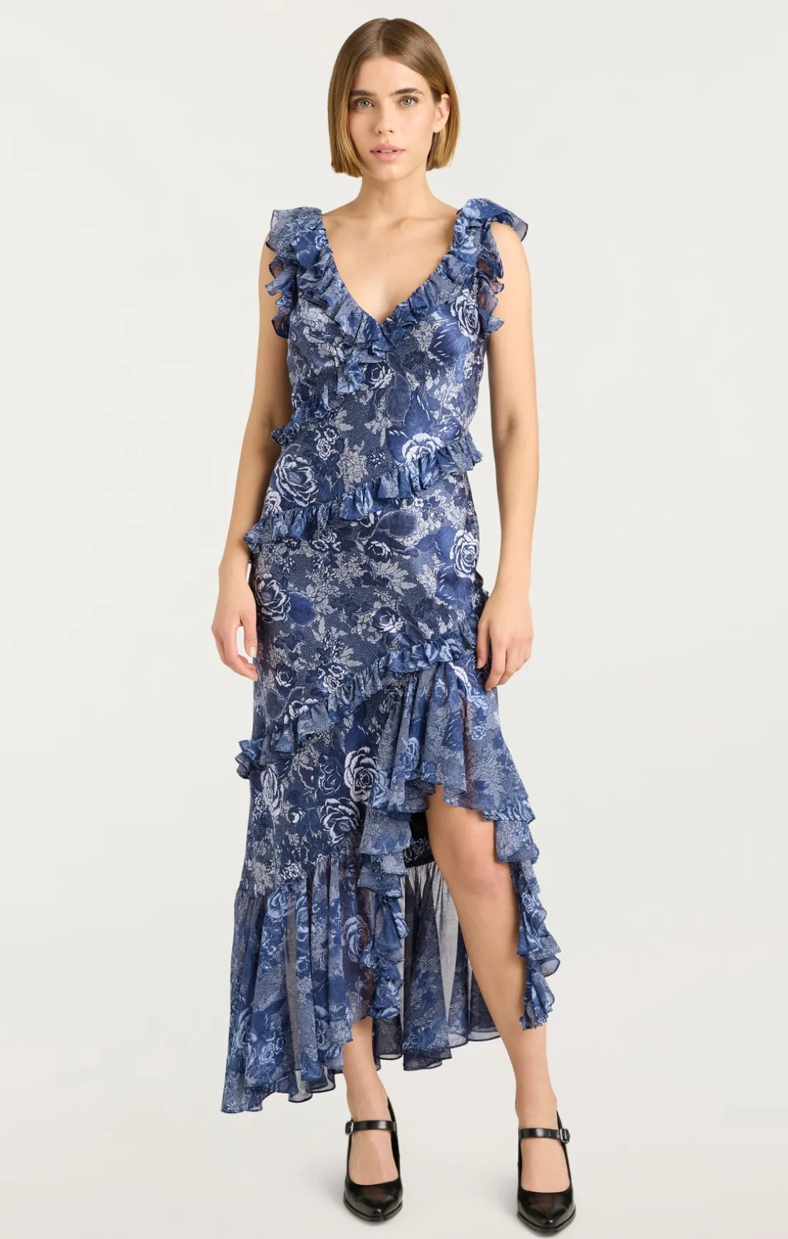 Indigo Floral Ora Dress