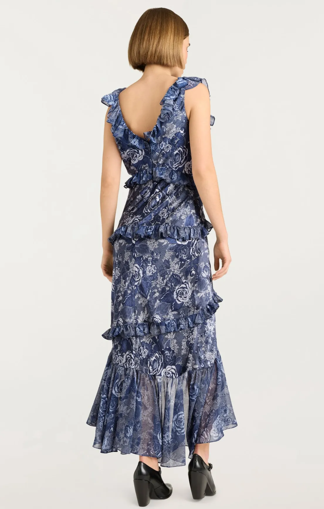 Indigo Floral Ora Dress