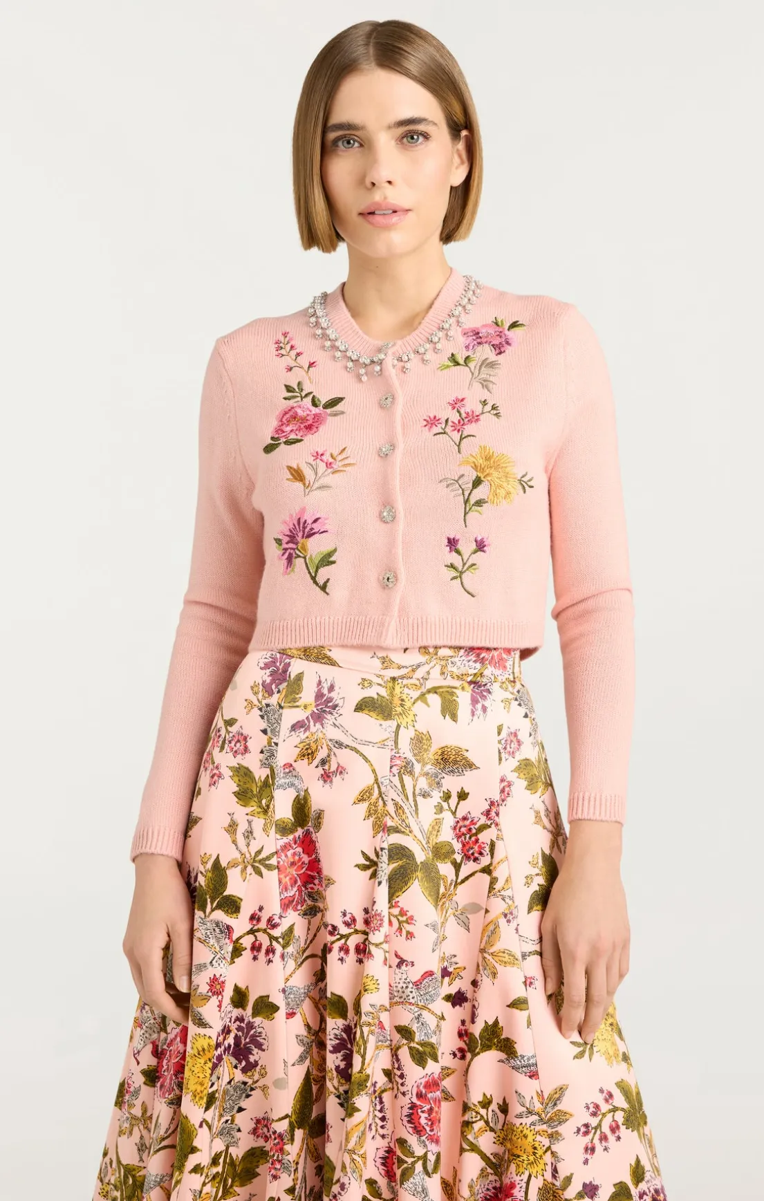 Isolde Embroidered Cardigan