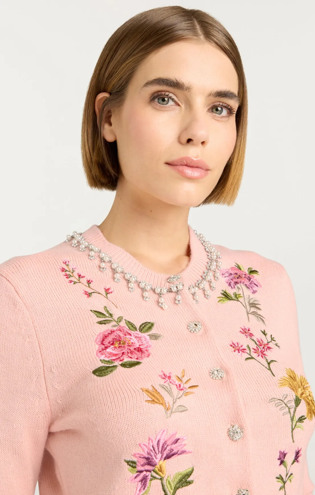 Isolde Embroidered Cardigan