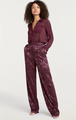 Jacquard Collins Pant