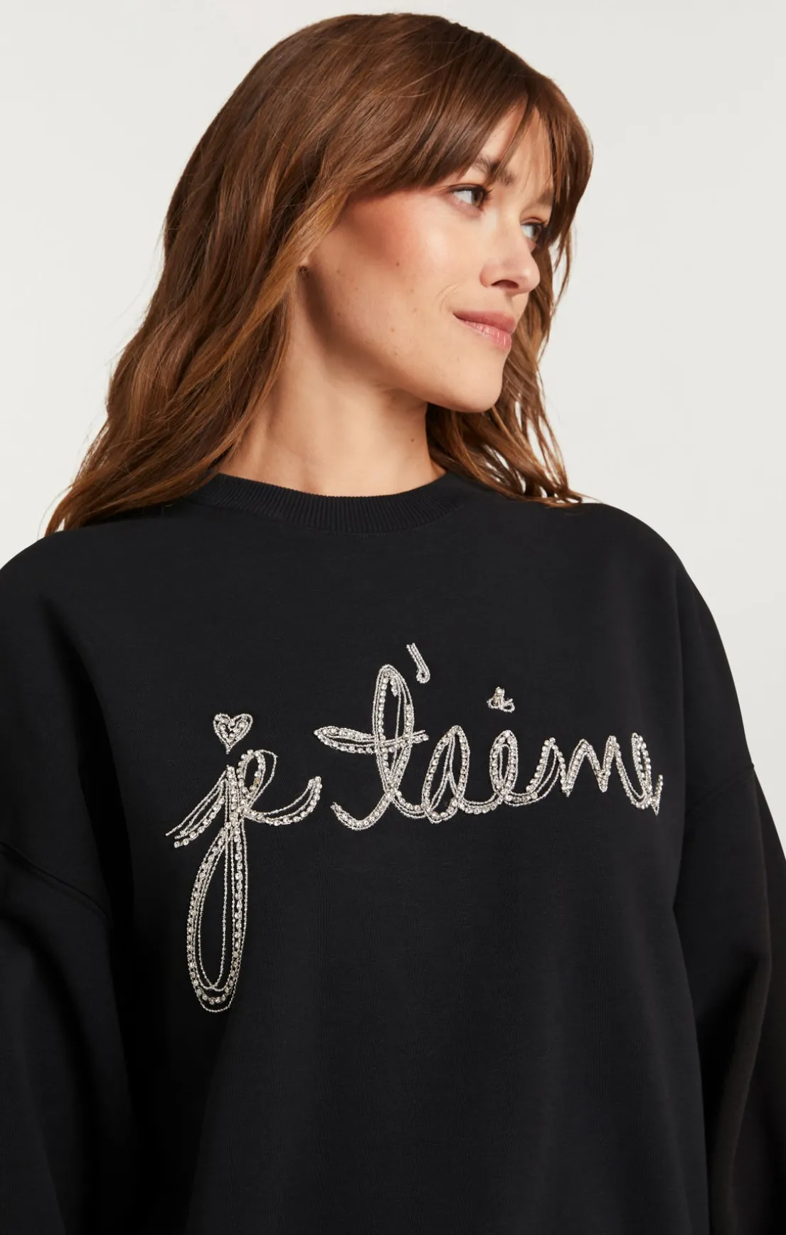 Je T'aime Chain Brandy Pullover
