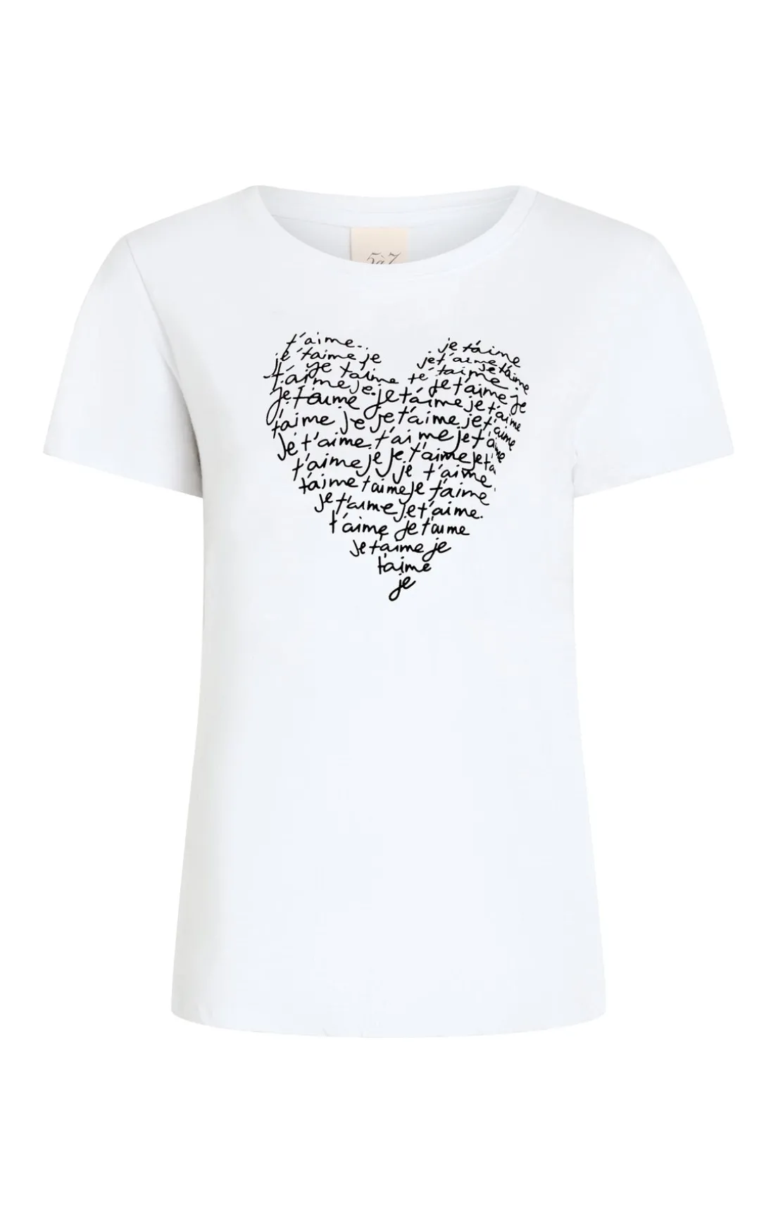 Je T'aime Heart Tee