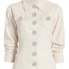 Jeweled Faux Leather Canyon Jacket