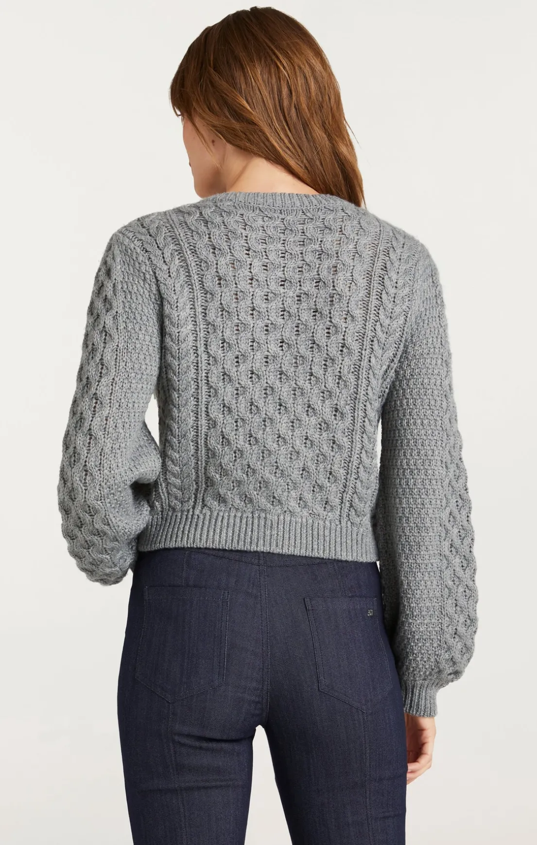 Joelle Embellished Cable Cardigan