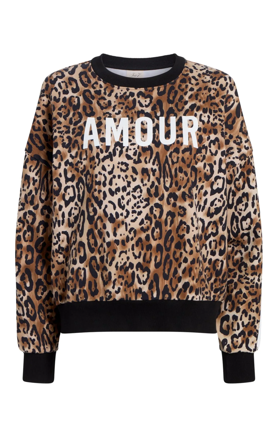 Leopard Amour Brandy Sweatshirt Pullover