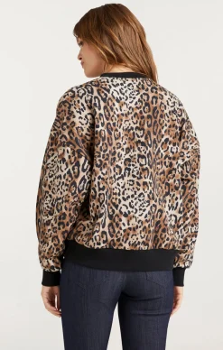 Leopard Amour Brandy Sweatshirt Pullover