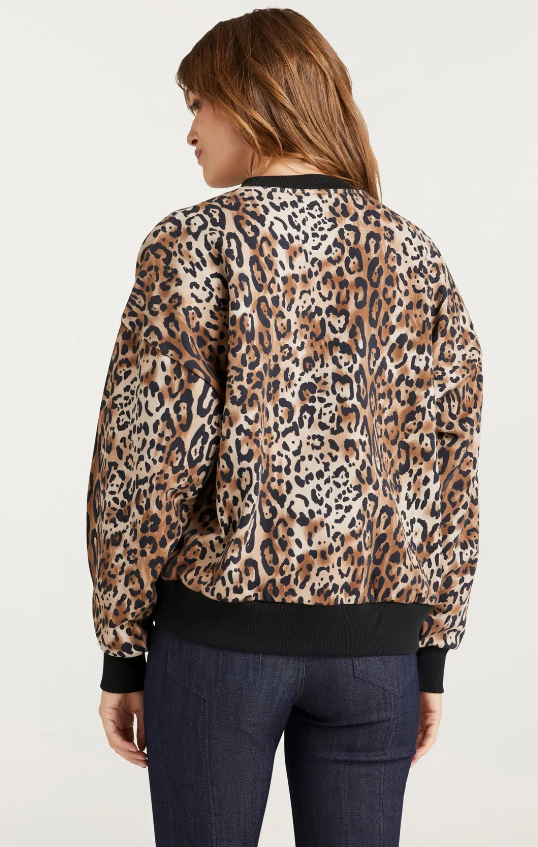 Leopard Amour Brandy Sweatshirt Pullover