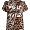 Leopard Paris NY Tee