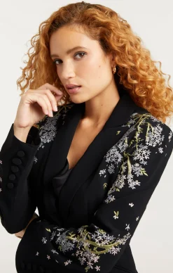 Lilac Vine Embellished Cheyenne Blazer