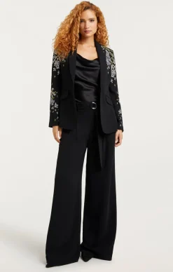Lilac Vine Embellished Cheyenne Blazer