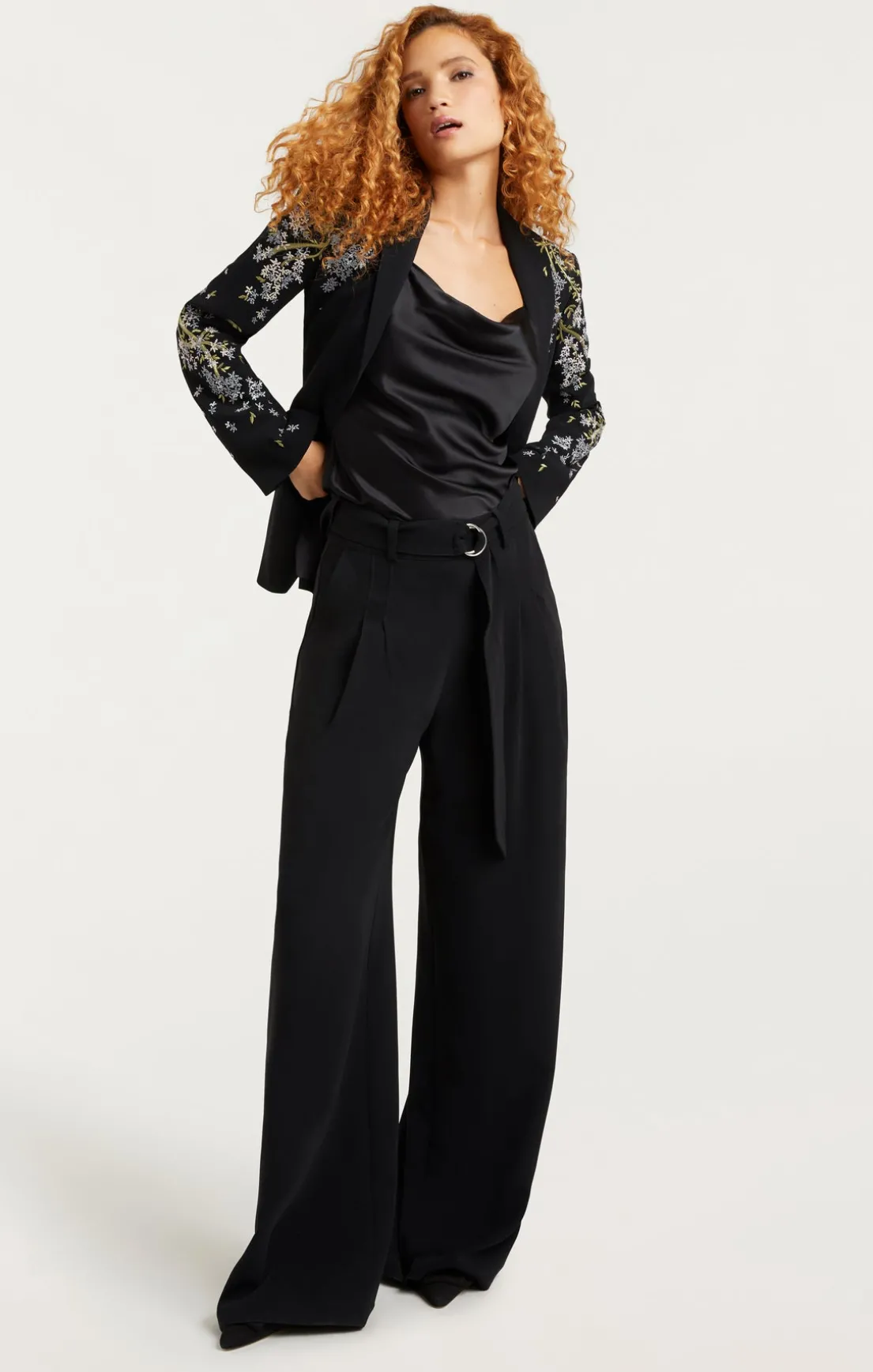 Lilac Vine Embellished Cheyenne Blazer