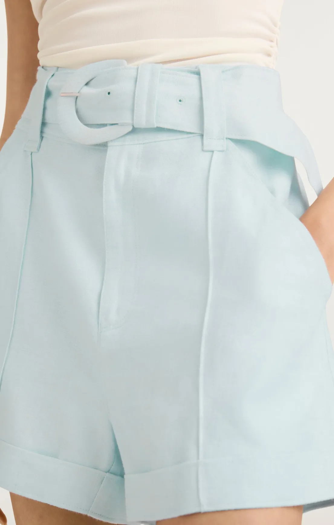 Linen Aldi Short