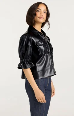 Lite Vegan Leather Holly Jacket