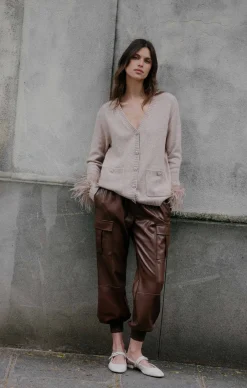 Lite Vegan Leather Jenning Pants