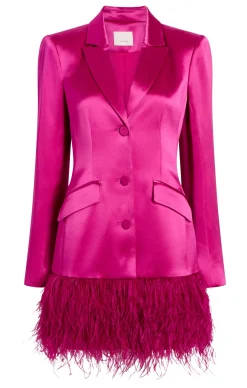 Long Sleeeve Feather Joel Dress