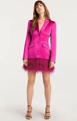 Long Sleeeve Feather Joel Dress