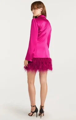 Long Sleeeve Feather Joel Dress