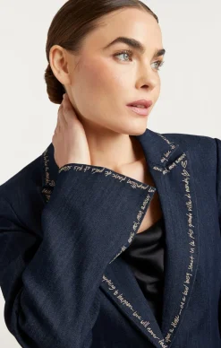 Love Letter Denim Cheyenne Blazer