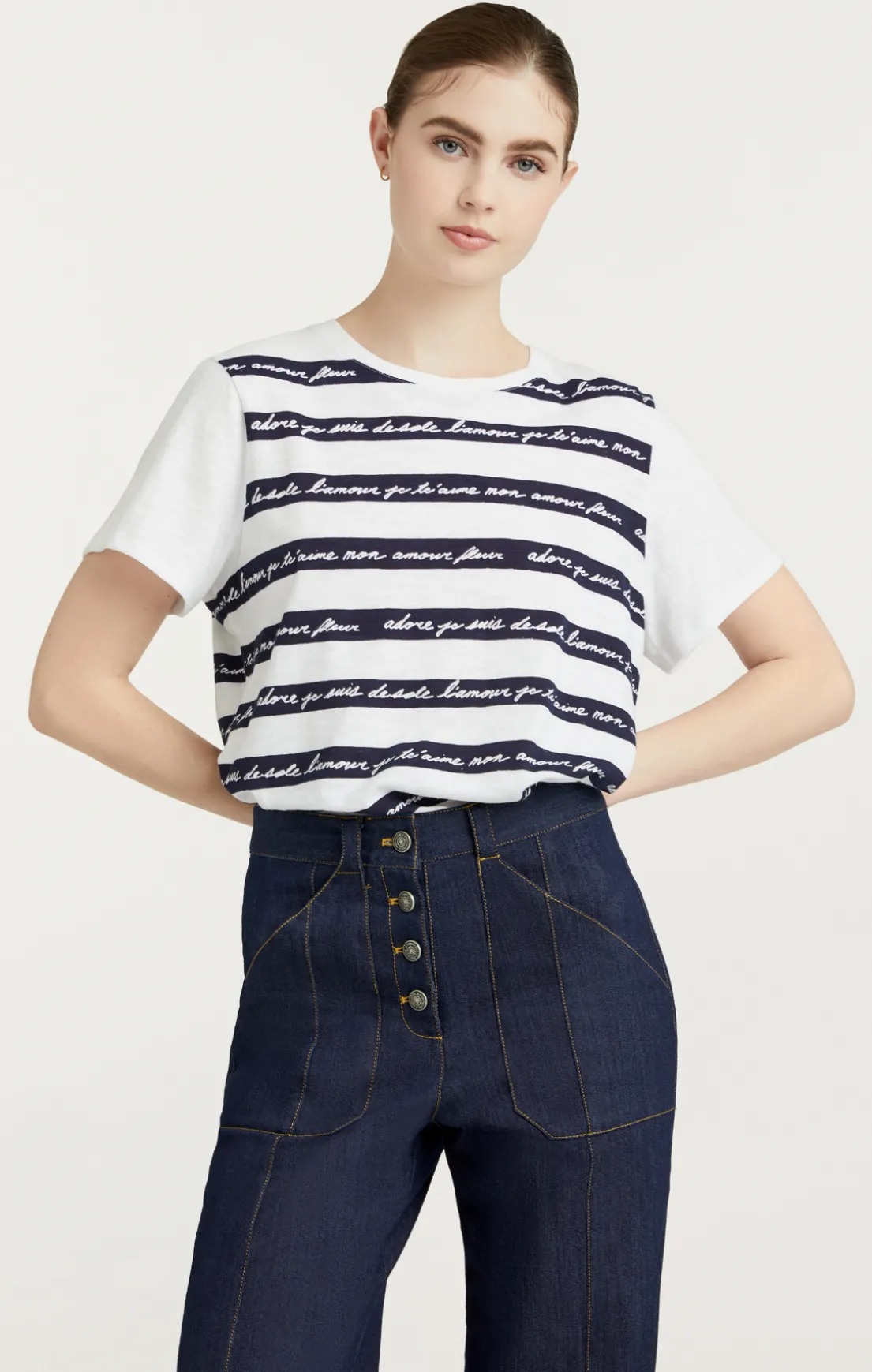 Love Letter Stripe Tee