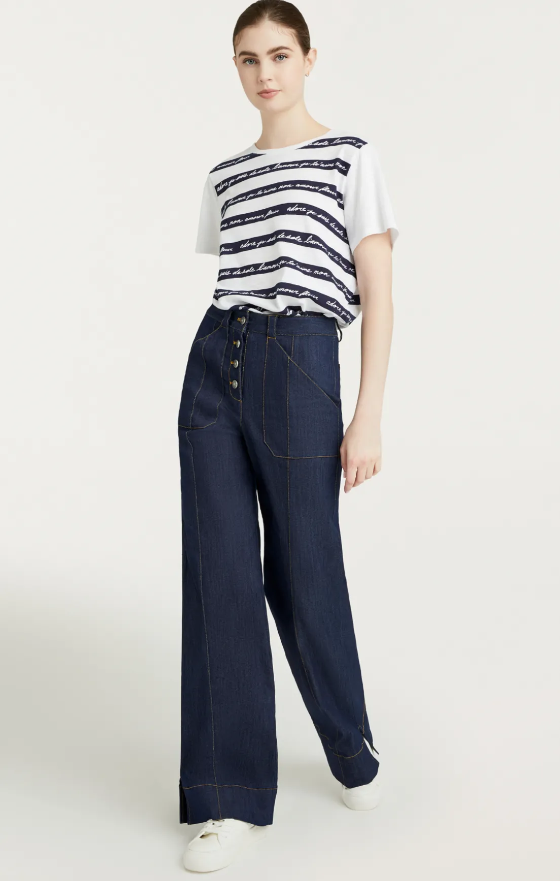 Love Letter Stripe Tee