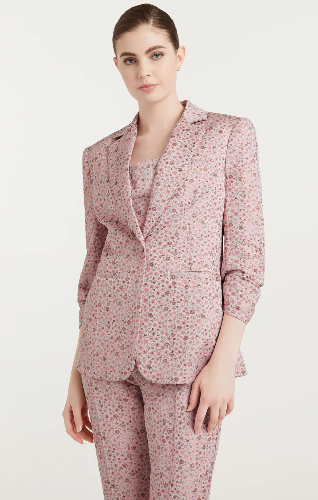 Lurex Jacquard Khloe Blazer