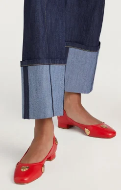 Marin Block Heel Ballet Pump