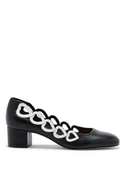 Martine Block Heel Pump