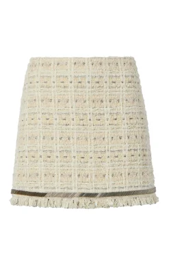 Metallic Beaded Doris Skirt